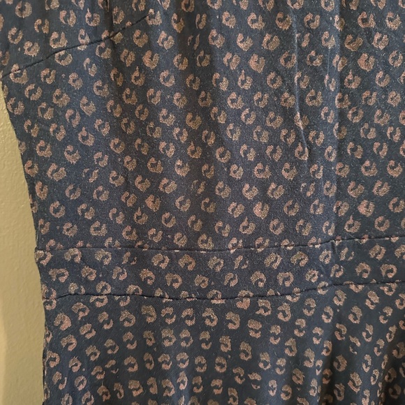 Loft sleeveless mini dress - Navy and lilac - XS - Picture 2 of 4